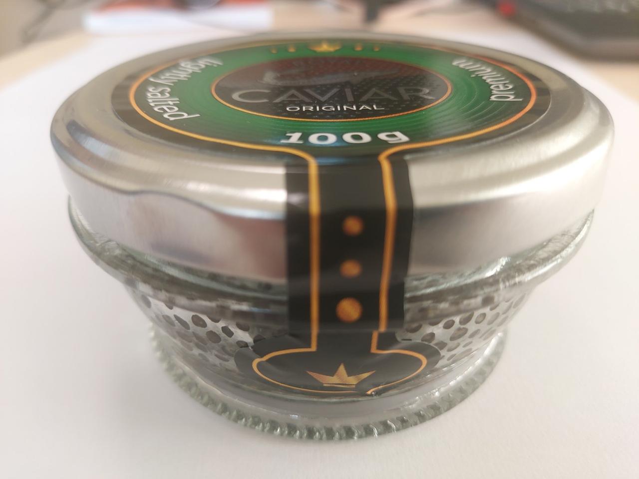 Ікра зерниста осетрових ROYAL CAVIAR - PREMIUM - 100 грам, фото 1
