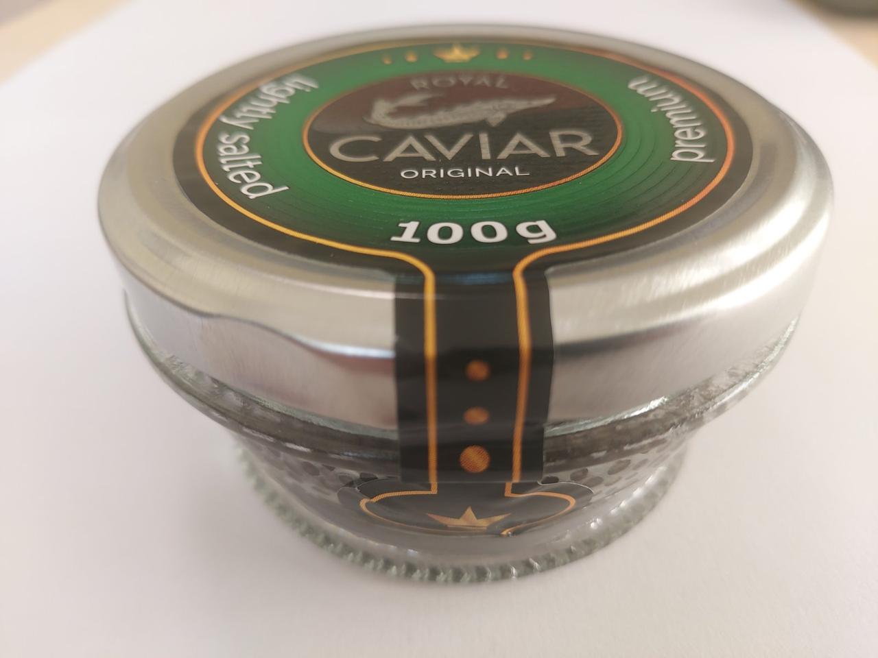 Икра зернистая осетровых ROYAL CAVIAR - PREMIUM - 100 грамм - фото 2 - id-p1690200876