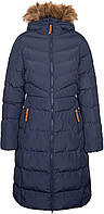 Женская длинная водонепроницаемая куртка (пальто) Trespass Audrey с капюшоном, черная L