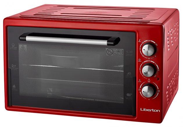 Електрична піч LIBERTON LEO-421 Red на 42 л 1500 Вт 42 л