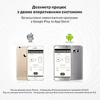 Дозиметр Універсальний Bluetooth FTLAB BSG-001, Для вимірювання Y та X Радіаційного Забруднення І Фона Землі, фото 6