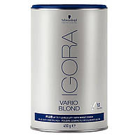   Безпиловий порошок, освітлення до 7-го рівня (блакитний) IGORA Vario Blond Plus 450qr