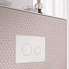 Кнопка зливу для інсталяції TECE подвійна матована біла 144521 9240926, фото 4