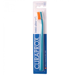 Зубна щітка CURAPROX 5460 Ultra Soft d 0.10 mm ультра м'яка Оригінал. Колір зелений