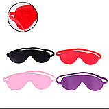 Маска на очі "Pono" - Чорний - Садо-мазо, фото 4