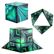 Shape Shifting Box Magnetic Magic Cube | Малахіт, фото 5