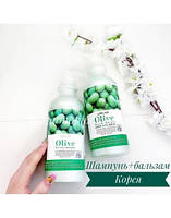 Шампунь-бальзам з оливковою олією Lebelage Olive Two Way Shampoo 2 в 1 відновлюючий, фото 4