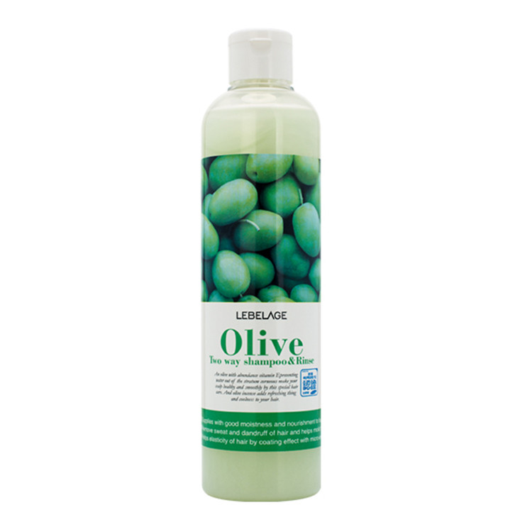 Шампунь-бальзам з оливковою олією Lebelage Olive Two Way Shampoo 2 в 1 відновлюючий