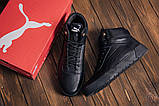 Чоловічі зимові черевики чорні з хутром, фото 6