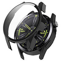 Защитный чехол Deexe Protective Frame для Huawei Watch GT 3 (46mm) - Black