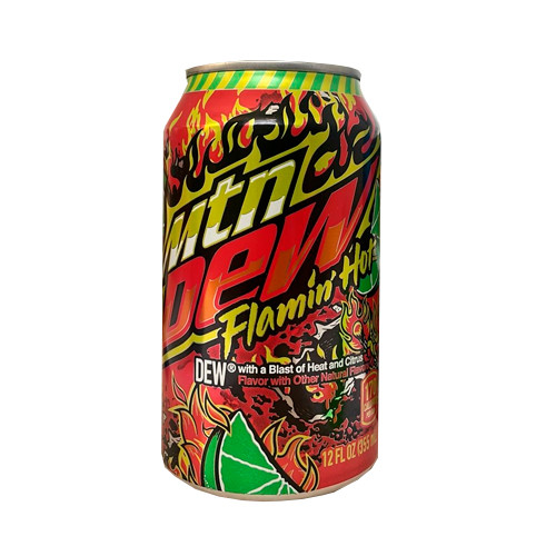 Гострий Газований напій Mountain Dew Flamin Hot 355ml
