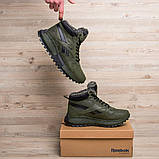 Зимові чоловічі хакі черевики з хутром, фото 6
