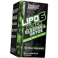 Детокс очищение организма Nutrex Lipo 6 Black Clean & Detox 60 caps