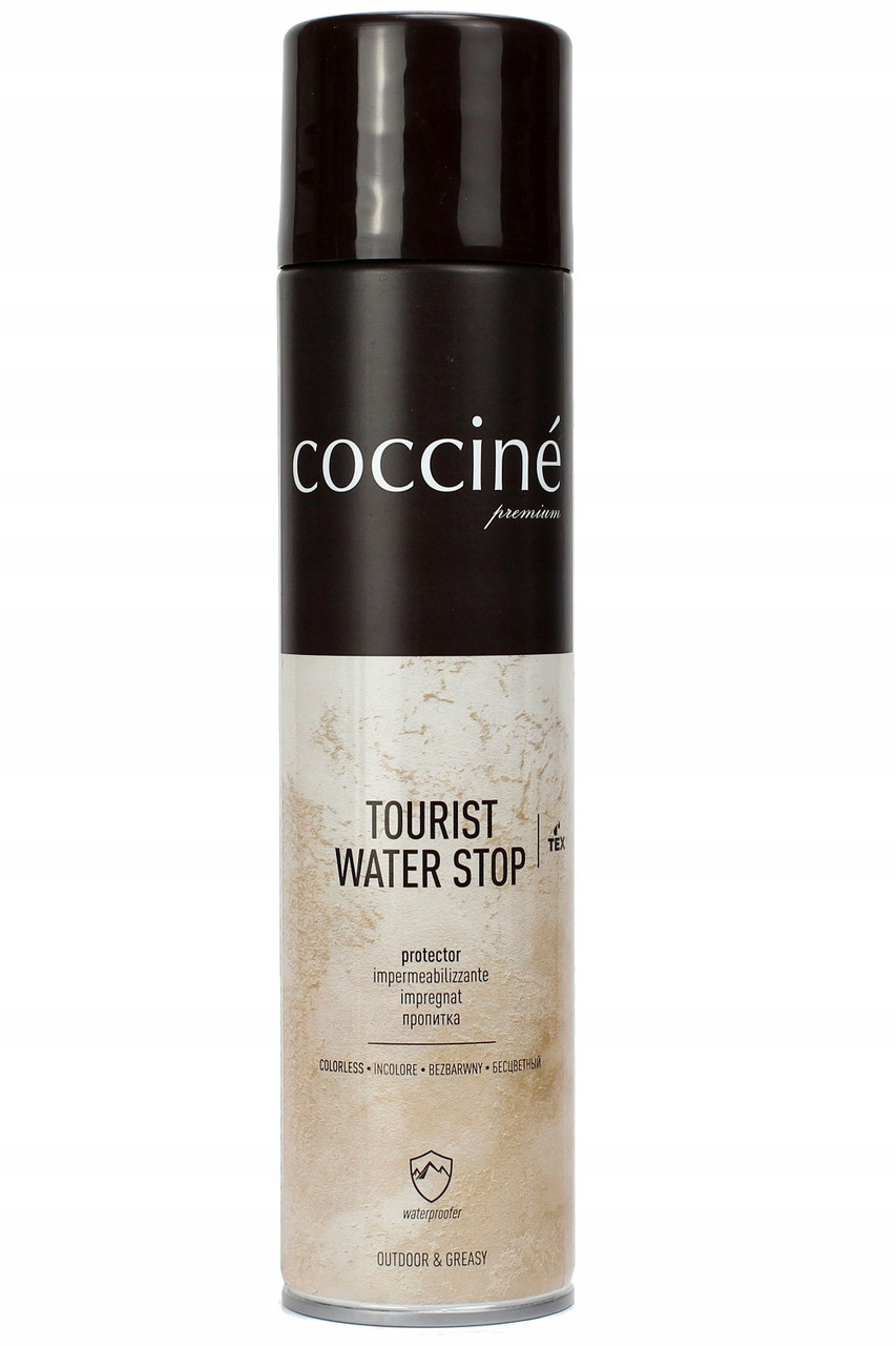 Водоотталкивающий спрей для обуви Coccine TOURIST WATER STOP 400мл, Защита от промокания