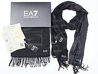 Брендовый шарф Emporio Armani H2563 черный