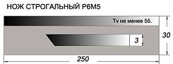 Ножі для дерева від 250-640х20-40 мм.