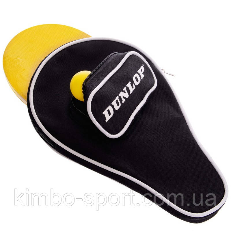 Чехол для ракетки для настольного тенниса DUNLOP MT-679216 D TT AC DELUXE черный Код MT-679216 - фото 3 - id-p1690293841