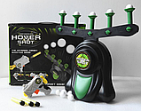 Воздушный тир, Детская игра пистолет с дротиками и летающие мишени Hover Shot, "Стрелялки" с бластером, фото 3