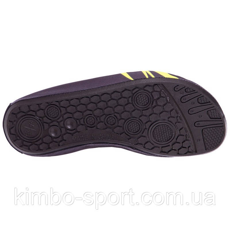 Обувь Skin Shoes для спорта и йоги SP-Sport Иероглиф PL-0419-BK размер 34-45 черный-салатовый Код PL-0419-BK - фото 6 - id-p1690284528