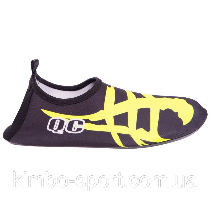 Обувь Skin Shoes для спорта и йоги SP-Sport Иероглиф PL-0419-BK размер 34-45 черный-салатовый Код PL-0419-BK - фото 7 - id-p1690284528