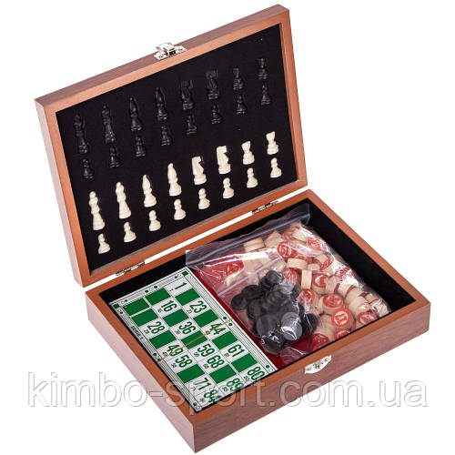 Купить Набор настольных игр 2 в 1 SP-Sport W2519 шахматы, лото Код ...