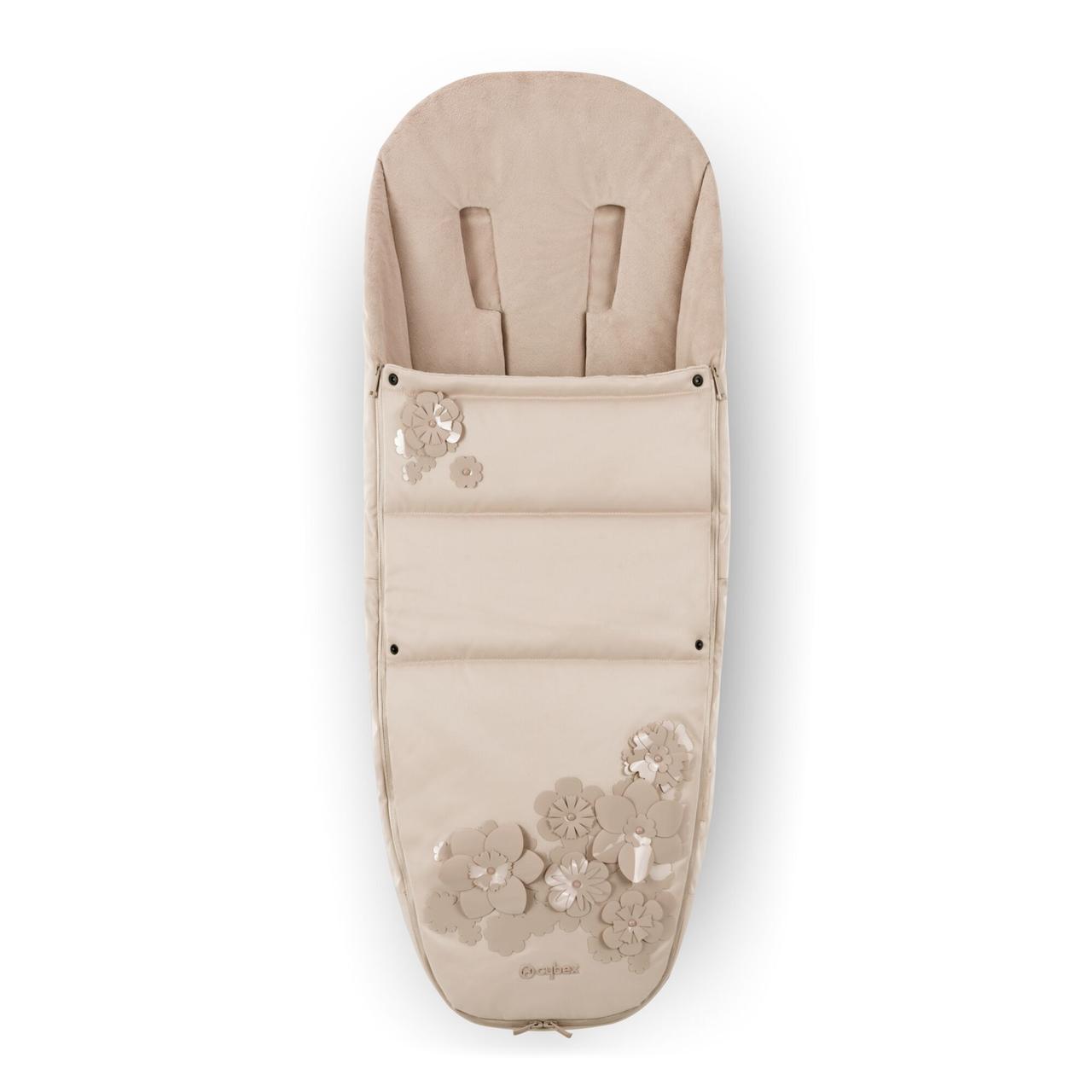 Чохол для ніг Cybex Platinum Simply Flowers Beige