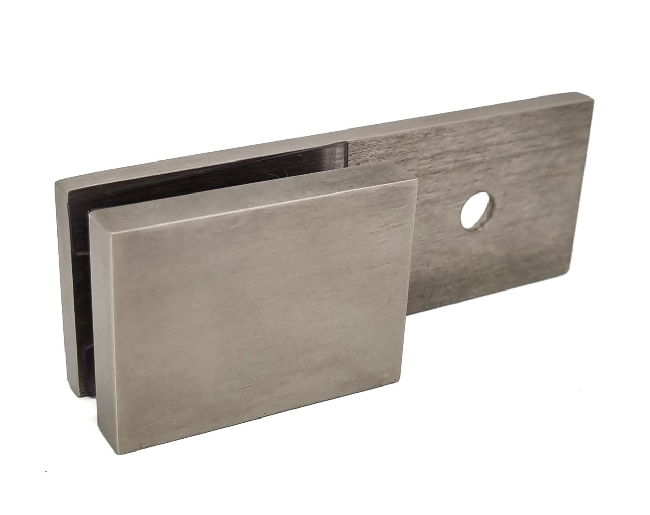 Купить ODF-01-08-01 Крепеж для стекла к стене 180 градусов матовое ...