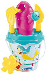 Набір для гри з піском 'Русалонька', 5 аксес., діаметр 17см, 18 міс.+