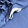Підлітковий комплект змінної білизни з оборкою Синій 160 см, фото 3