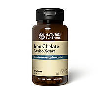 Железо Хелат, Iron Chelate, Nature’s Sunshine Products, США, 180 таблеток