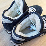 Зимові підліткові черевики кросівки з хутром New Balance 574 купити Україна Київ інтернет-магазин, фото 10