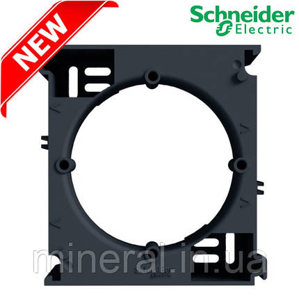 Коробка для зовнішнього монтажу розширювальна Schneider Electric EPH6100271 Asfora, антрацит, пластик, фото 1