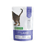 Влажный корм для кошек с чувствительным пищеварением Nature's Protection Sensitive Digestion Lamb ягненок 100г