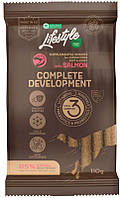 Лакомства для молодых собак Nature's Protection Lifestyle Grain Free Complete Development с лососем 110г