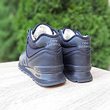 Зимові підліткові черевики кросівки з хутром New Balance 574 купити Україна Київ інтернет-магазин, фото 3