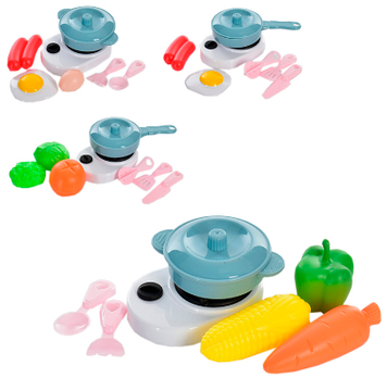 Набір посуду: чайний сервіз на 4персони,піднос,в кульку,32х22х8,5см №86-5A-9A(20)