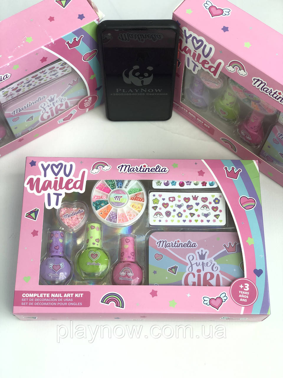 Розпродаж! Набір для манікюру Martinelia Супердівчина Дитяча косметика, фото 1