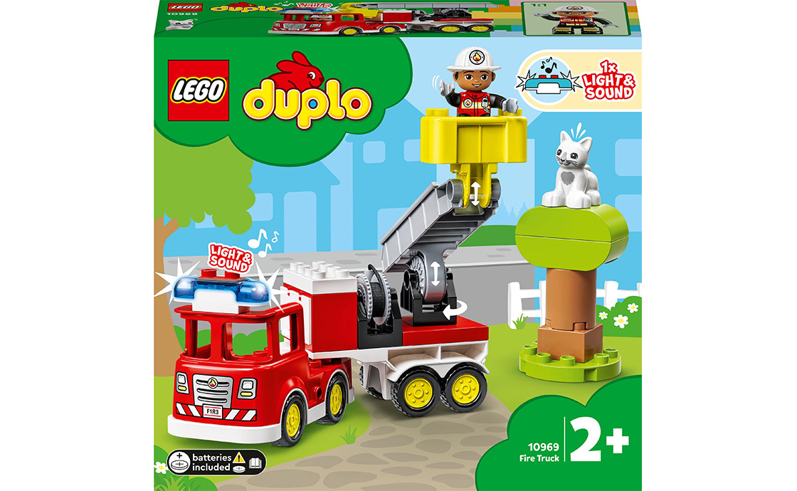 LEGO DUPLO Town Пожежна машина 21 деталь (10969)