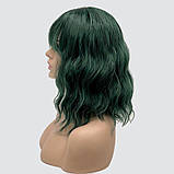 Перука SX48 колір 008 зелений, для сцени, аніматорів, вечірок та розваг. Термоволоси, фото 3
