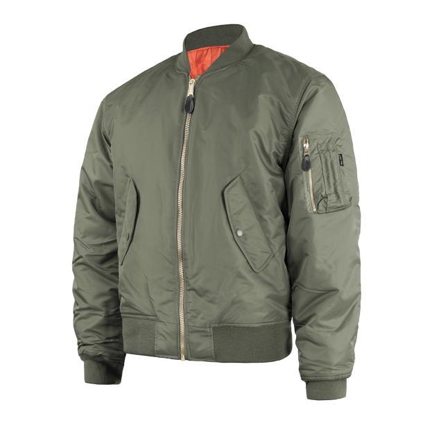 Куртка MIL-TEC MA-1 Flyers Basic Olive (10402001) РОЗМІР XL
