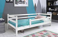 Ліжко Соня 80 х 190 см із захисним бортиком (біле)