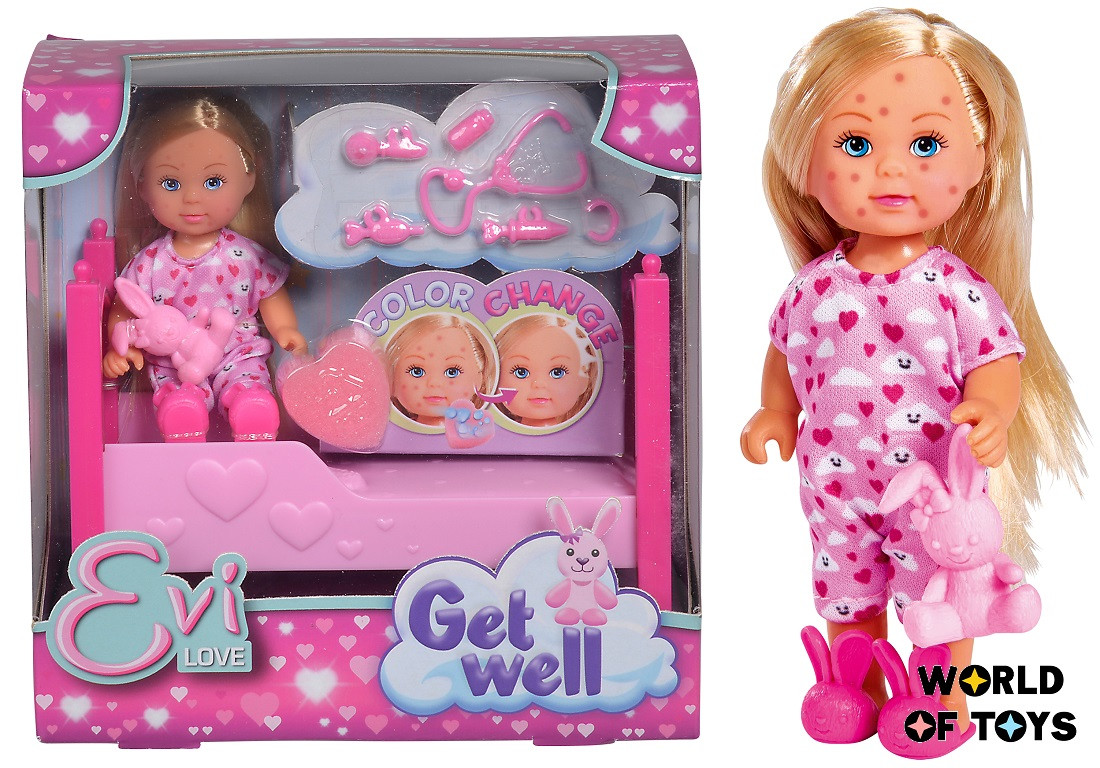 Лялька Simba Еві Легке одужання зі зміною кольору Steffi & Evi Love (5733407), фото 1