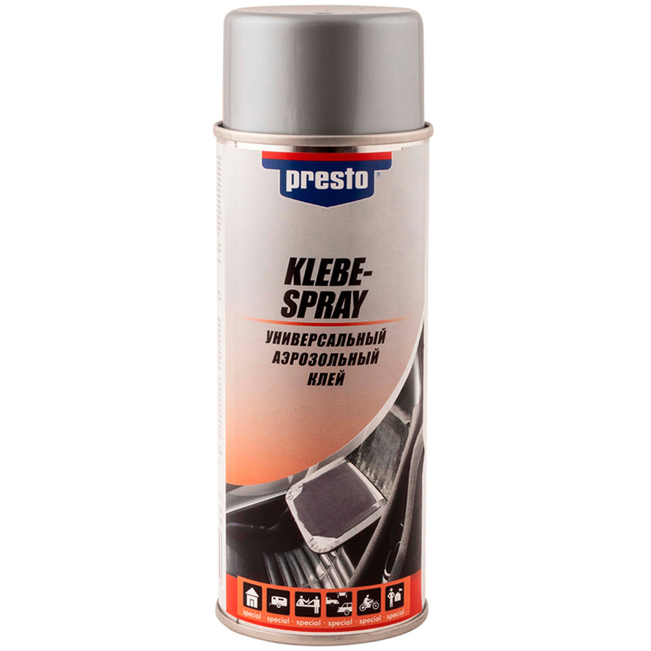 Клей універсальний Presto Klebe-Spray, 400 мл Аерозоль