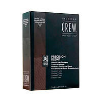 Камуфляж система маскировки седины American Crew Blend Dark (уровень 4-5), 3х40 мл, Набор