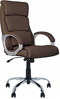 Компьютерное офисное кресло для руководителя Дельта Delta Anyfix CHR-68 Экокожа ECO-35 кофейный Новый Стиль IM