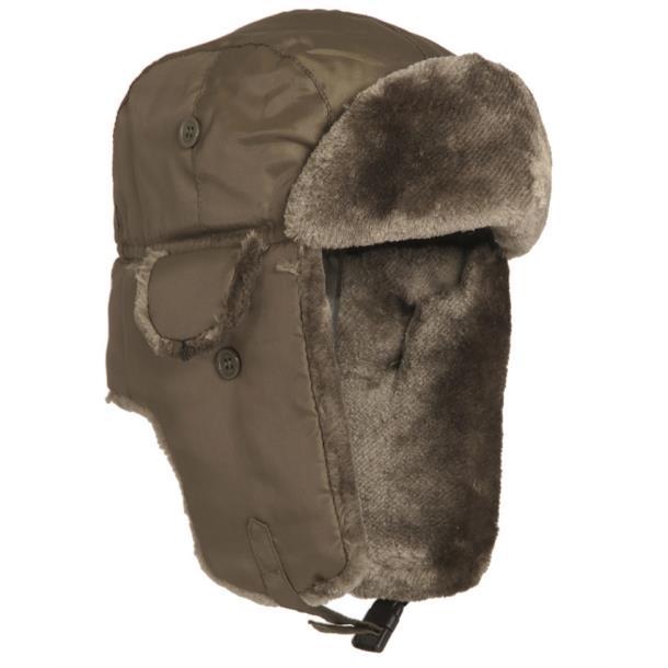 Шапка вуханка Mil-Tec MA1 Pilot Olive (12105001) розм.L,M,S