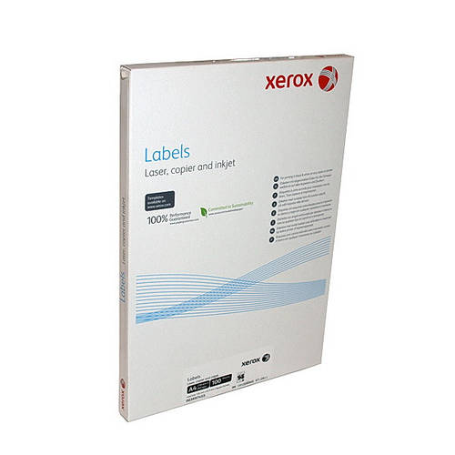 Наклейка (Labels) Xerox Mono Laser 10UP 105х57мм, 100 арк
