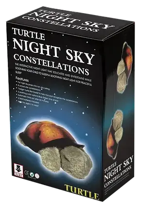 Нічник проєктор зоряного неба, Музична Черепаха NIGHT SKY Рожева ⁇ Світильник "Зоряне небо", фото 3