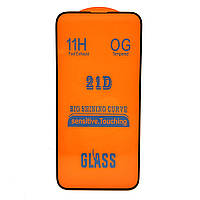 Защитное стекло OG 21D Full Glue для Iphone 13 Mini полноэкранное черное