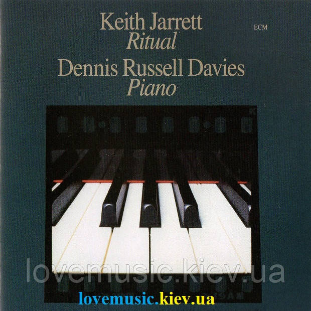 Музичний сд диск KEITH JARRETT & DENNIS RUSSEL DAVIES Ritual (1982) (audio cd), фото 1
